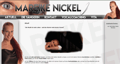 Desktop Screenshot of mareikenickel.com